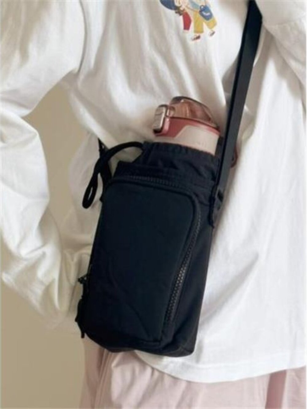 Multifunctional Water Bottle Crossbody Bag